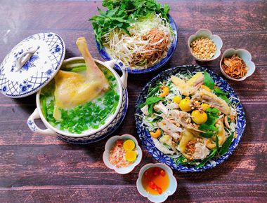 Món ngon hấp dẫn từ gà ta