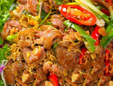 Thịt heo rừng làm gì ngon?